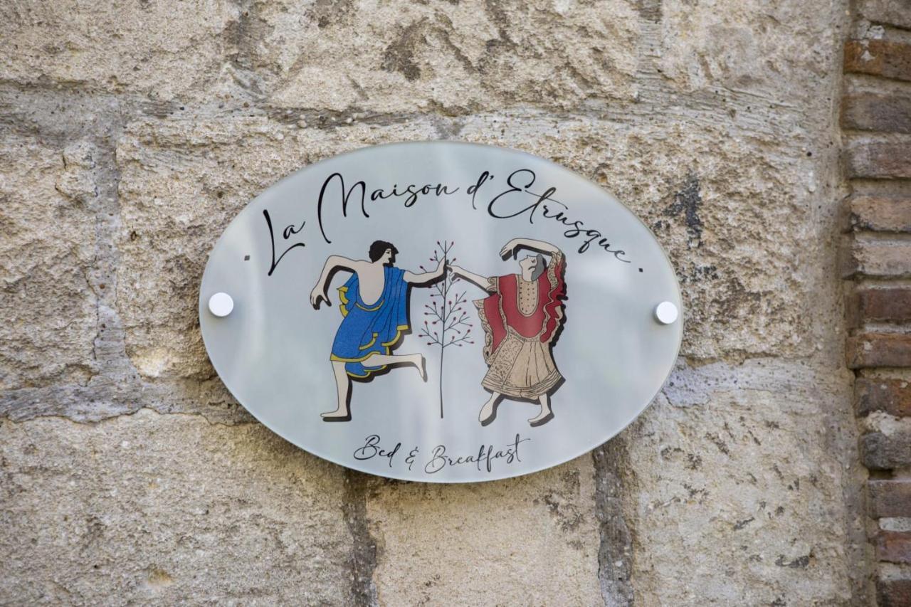 塔尔奎尼亚La Maison D'Etrusque住宿加早餐旅馆 外观 照片